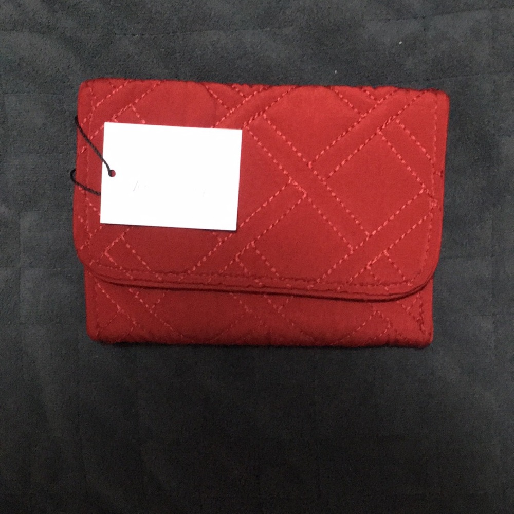 NWT Vera Bradley Riley RFID Compact Wallet